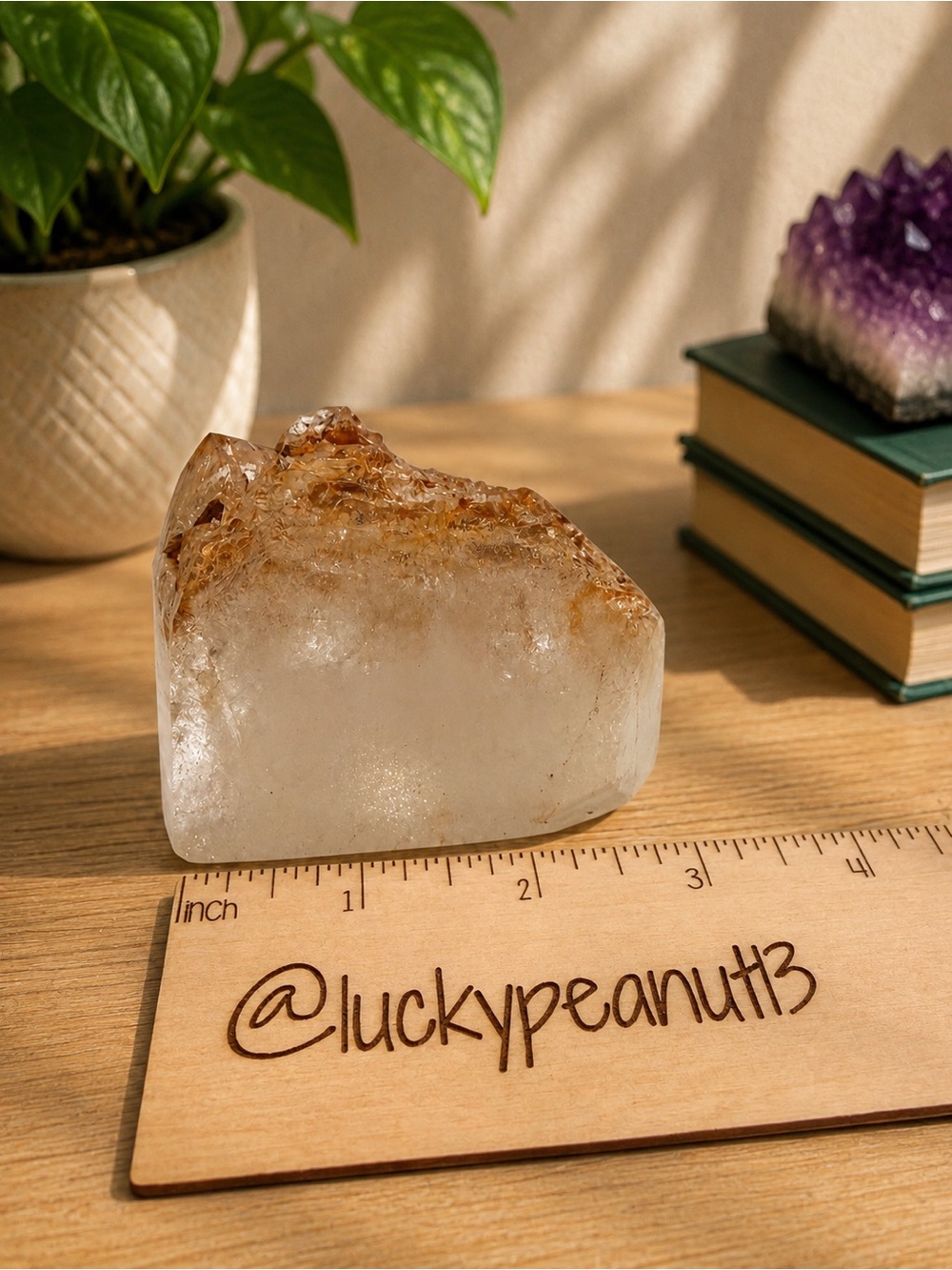 Elestial (Skeletal) Quartz Cluster - Picture 3 of 4